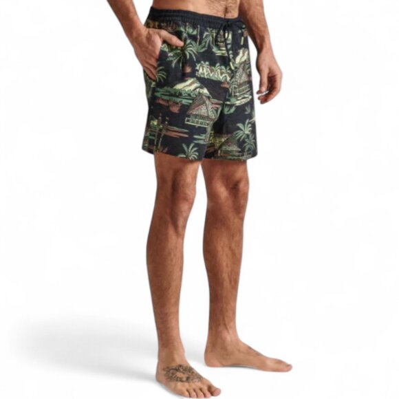NWT Roark Shorey 16” Boardshorts Swim Trunks - Poncho Agave - M - Picture 3 of 16